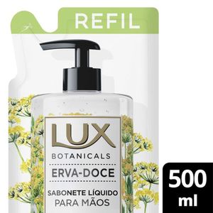 Sabonete Líquido Refil Lux Botanicals Erva-Doce 500ml