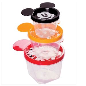Kit Plastico Infantil Conect Mickey Combo com 3 Unidades