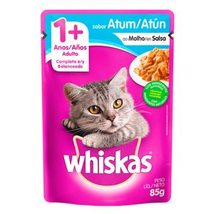 Ração para Gato Sabor Atum Whiskas 85g
