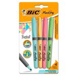 marca-texto-bic-marking-sort-pastel-4x1