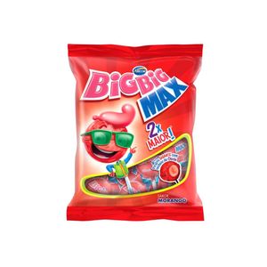 Pirulito Big Big Max Morango 600G