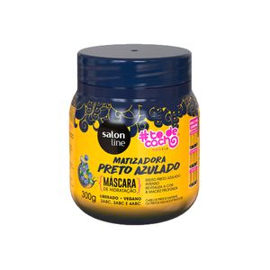 Máscara Matizadora Salon Line Todecacho Preto Azulado