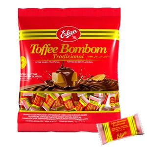 Bala Toffee Bombom Tradicional Erlan 500g