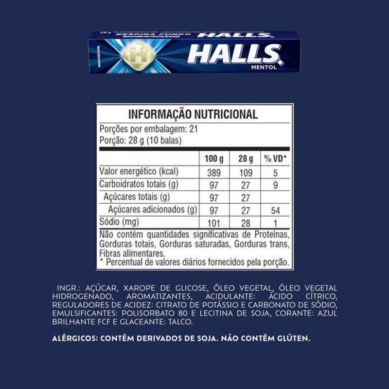 drops-halls-mentol-28g