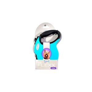 Guia Retrátil Flexx Mini 5kg 3M Azul