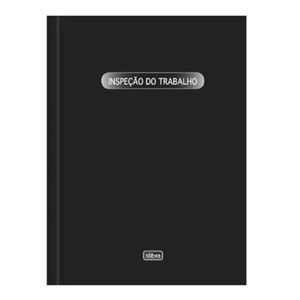 Livro Inspeção do Trabalho Grande 50 Folhas Tilibra