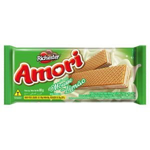 Biscoito Amori Limão Richester 80g