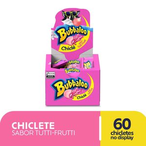 Chiclete Bubbalo Tutti-Frutti 5g 60X1