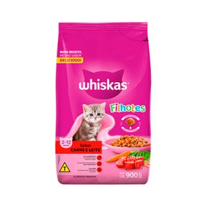Ração Para Gatos Whiskas Filhotes Carne