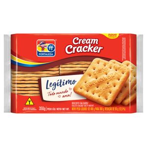 Biscoito Fortaleza Cream Cracker 350g