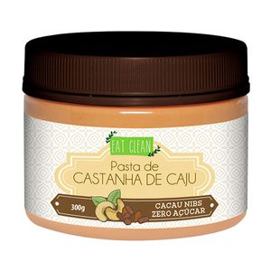 Pasta Castanha de Caju Cacau Nibs 300g - Eat Clean