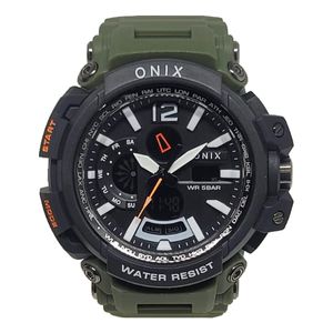 Relógio Masculino Relógio Onix AnaDigi OX124 Verde e Preto