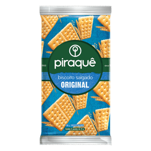 Biscoito Salgado Piraque 138g