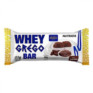 Barra de Proteína Nutrata Whey Grego Brigadeiro 40g