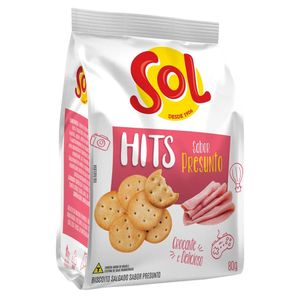 Biscoito Sabor Presunto 80g