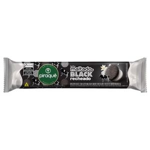 Biscoito Piraquê Recheado Maltado Black 85g