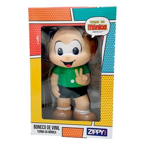 Boneco de Vinil Zippy Cebolinha Turma da Mônica 1und