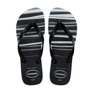 Sandália Havaianas Top Basic Preto/Preto/Branco 35/36