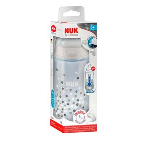 Mamadeira First Choice Controle de Temperatura S2 Neutral 300ml NUK