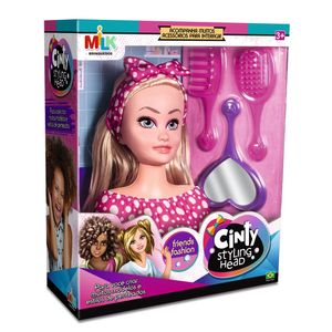 Brinquedo Boneca Cinty Styling Head Milk