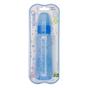 Mamadeira Azul Aquarela 250ml Kuka