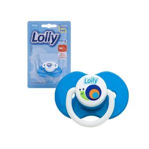 Chupeta Silicone Tamanho 1 Azul- Lolly