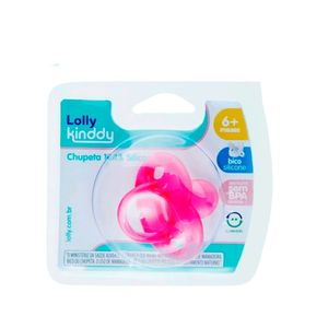 Chupeta De Silicone Especial Ortodôntica T2 Rosa