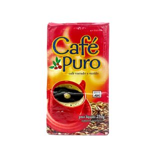 Café Torrado e Moído a Vácuo Puro 250g