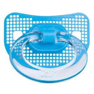 Chupeta Lolly Silicone Ortodôntico Tamanho 2 Azul 1und