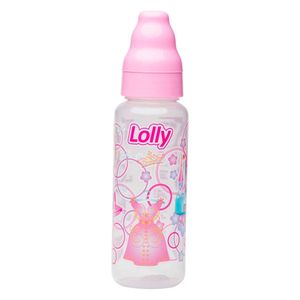 Mamadeira Tip Color Redondo Rosa 240ml- Lolly