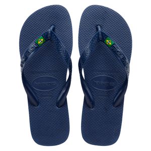 Sandália Havaianas Marinho Brasil Light Tamanho 39/40
