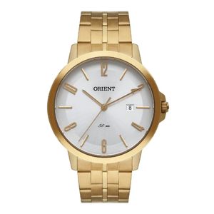 Relógio Masculino Orient Social Dourado MGSS1248 S2KX