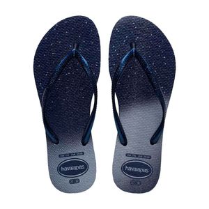 Sandália Havaianas Slim Gloss Marinho/Marinho 35/36