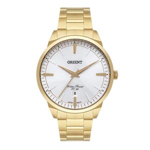 Relógio Orient Masculino MGSS1215 S1KX Pulseira Aço Dourado