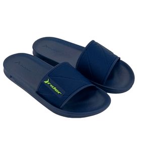 Sandália Rider Stree Slide Azul/Azul/Verde 40