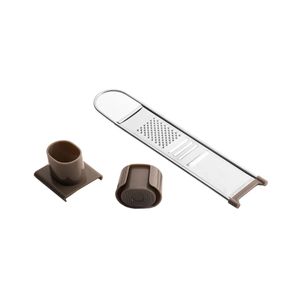 Fatiador Picador e Ralador Queijo Legumes Prana 3 em 1 Inox
