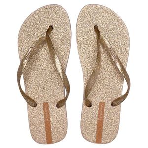 Sandálias Glitter 26481 Bege/Ouro 39/40
