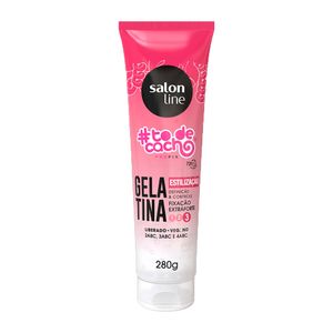 Gelatina Salon Line Fixação Extra Forte