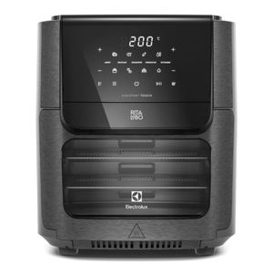 Fritadeira Air Fryer Oven Electrolux por Rita Lobo 12L Digital Grafite Experience 1700W 127V - EAF90