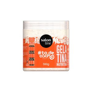 Gelatina Capilar Salon Line #To de Cacho Nutritiva 550g