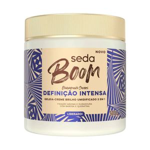 Gelatina Capilar Seda Boom Definição Intensa 500g