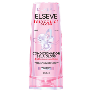 Condicionador Elseve Glycolic Gloss 400ml