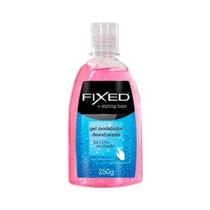 Gel Capilar Modelador Fixed Rosa 250G