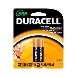 Pilha Alcalina AAA Palito Duracell