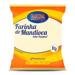 Farinha de Mandioca Tradicional Grossa