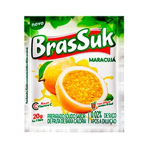 Refresco em Pó de Maracujá Brassuk 20g