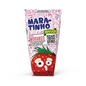 Suco Marata Maratinho Morango 200ml