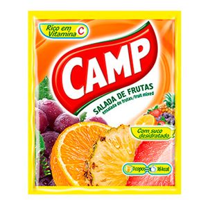 Refresco em Pó de Salada de Frutas Camp 15g