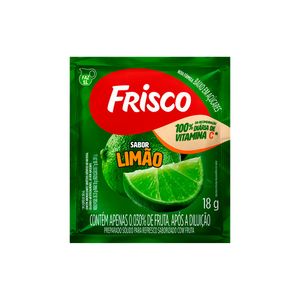 Refresco em Pó Frisco Limão Pacote 18g