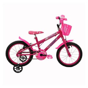 Bicicleta Rosa Infantil Feminina Aro 16 Fadinha Cairu